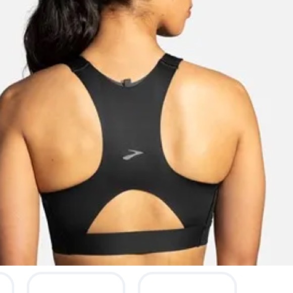 Brooks Black Pocket Sports Bra - Picture 5 of 13